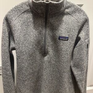 Patagonia Gray Fleece Pullover